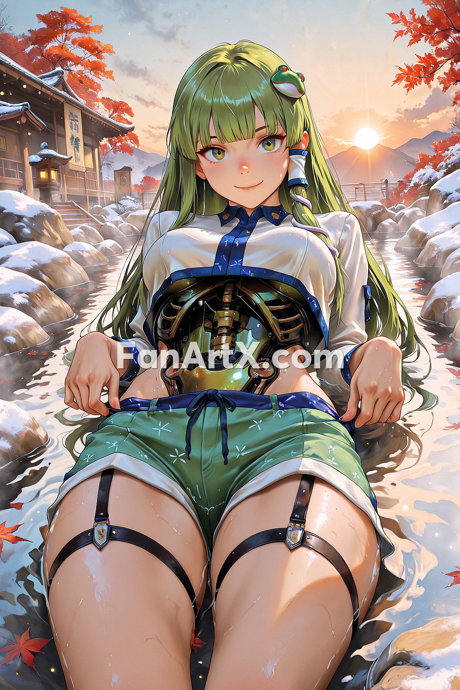 Kochiya Sanae Touhou project Fanart 5723402